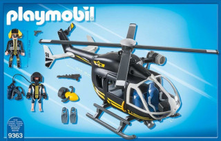 Playmobil 9363 Elicopterul echipei SWAT č.3