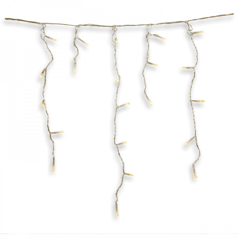 Instalație de Crăciun LED tip ploiță, 10 m | alb rece 400 LED č.4