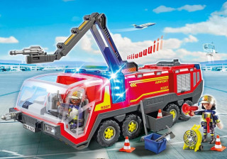 Playmobil 5337 Mașina de pompieri aeroport cu sirena č.2