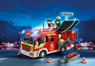 Playmobil 5363 Mașina de pompieri cu tun de apă č.2