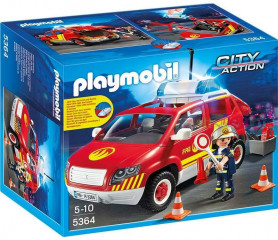 Playmobil 5364 Mașina comandantului pompierilor č.1