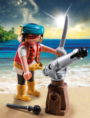 Playmobil 5378 Pirat cu tun č.2