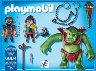 Playmobil 6004 Troll gigant cu luptători pitici č.3