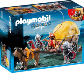 Playmobil 6005 Cavaleri Șoimi cu trăsura camuflata č.1