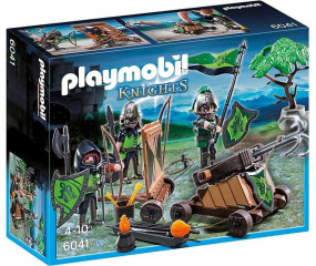 Playmobil 6041 Cavalerii Lupi cu catapulta č.1