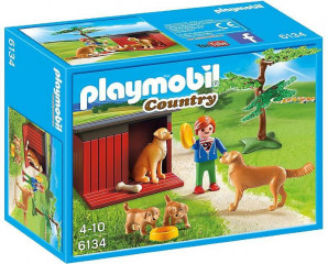 Playmobil 6134 Cățeluși cu jucărie č.1