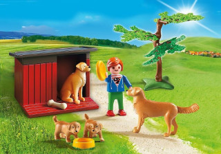 Playmobil 6134 Cățeluși cu jucărie č.2