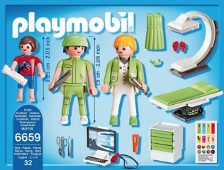 Playmobil 6659 Camera cu raze X č.3