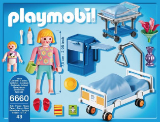 Playmobil 6660 Camera de maternitate č.3