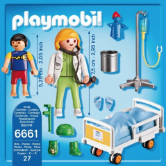 Playmobil 6661 Pediatru cu pacient č.3
