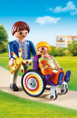 Playmobil 6663 Copil in cărucior cu rotile č.2