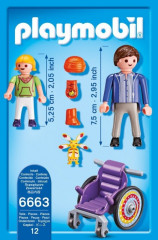 Playmobil 6663 Copil in cărucior cu rotile č.3
