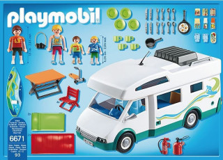 Playmobil 6671 Mașina de camping č.3