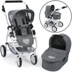 Cărucior pentru păpuși Bayer Chic 2000 Emotion 2 in 1, 76 č.1