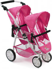 Cărucior pentru păpuși gemeni Bayer Chic 2000 Vario 89 č.1