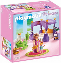 Playmobil 6851 Camera prințesei cu leagăn č.1