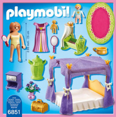 Playmobil 6851 Camera prințesei cu leagăn č.2