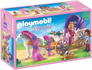 Playmobil 6856 Cuplu regal cu trăsură č.1