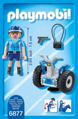 Playmobil 6877 Polițista pe segway č.3