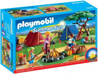 Playmobil 6888 Foc de tabără cu iluminare LED č.1
