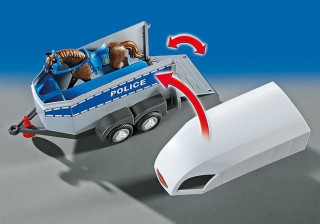 Playmobil 6922 Remorca cu cal a politiei č.2