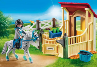 Playmobil 6935 Box pentru Apaloosa cal Sparky č.2