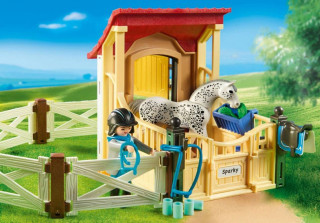 Playmobil 6935 Box pentru Apaloosa cal Sparky č.3