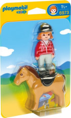 Playmobil 6973 Călăreț cu cal (1.2.3) č.1