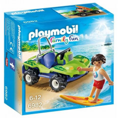 Playmobil 6982 Surfer cu vehicul de plaja