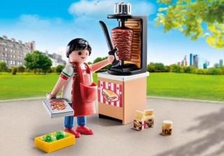 Playmobil 9088 Vânzător de kebab č.2