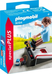 Playmobil 9094 Skater cu rampa