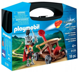 Playmobil 9106 Valiza portabilă Cavaler cu catapulta č.1