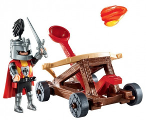 Playmobil 9106 Valiza portabilă Cavaler cu catapulta č.3
