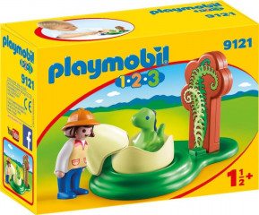 Playmobil 9121 Fetița cu oul de dinozaur (1.2.3) č.1
