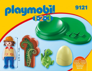 Playmobil 9121 Fetița cu oul de dinozaur (1.2.3) č.3