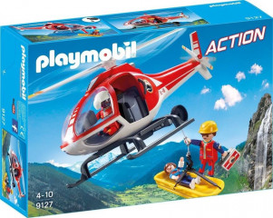Playmobil 9127 Salvatori montani cu elicopter č.1