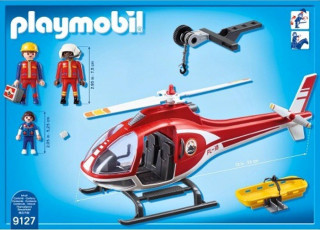 Playmobil 9127 Salvatori montani cu elicopter č.3