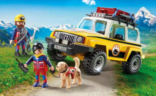 Playmobil 9128 Salvamont cu vehicul montan de urgenta č.2