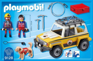 Playmobil 9128 Salvamont cu vehicul montan de urgenta č.3