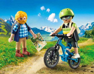 Playmobil 9129 Biciclist si calator č.2