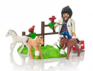Playmobil 9207 Pușculița ou Veterinar cu mânzI č.3