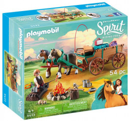 Playmobil 9477 Tatăl lui Lucky si trăsura č.1