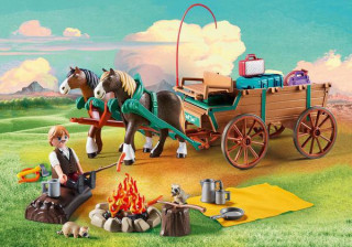 Playmobil 9477 Tatăl lui Lucky si trăsura č.2