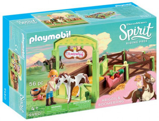 Playmobil 9480 Spațiu îngrijire cai "Abigail & Boomerang" č.1