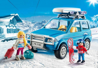 Playmobil 9281 Schiori si mașina de teren č.2