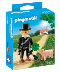 Playmobil 9296 Curățător de coșuri si porcul