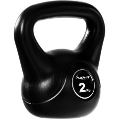 Greutate Kettlebell MOVIT 2 kg | negru č.2