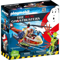 Playmobil 9385 Ghostbuster - Venkman si elicopterul č.1
