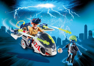 Playmobil 9388 Ghostbuster Stantz si motocicleta č.2