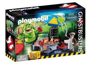 Playmobil 9222 Slimer si standul de hot dog č.1